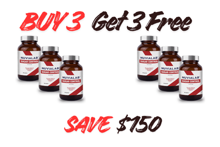 nuvialab sugar control buy 3 get 3