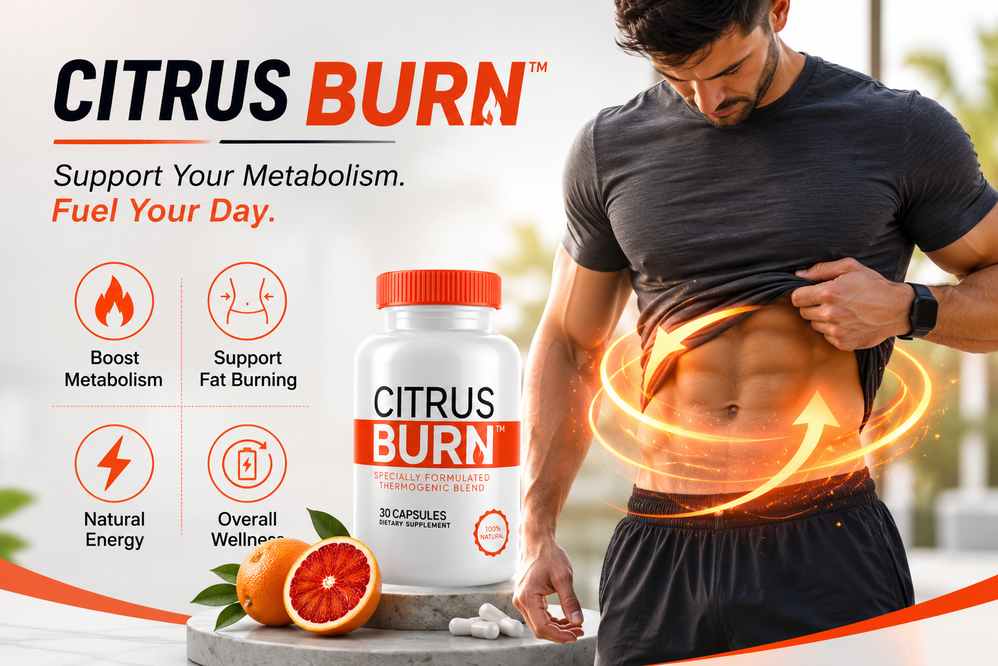 Citrus Burn Supplement Bottle